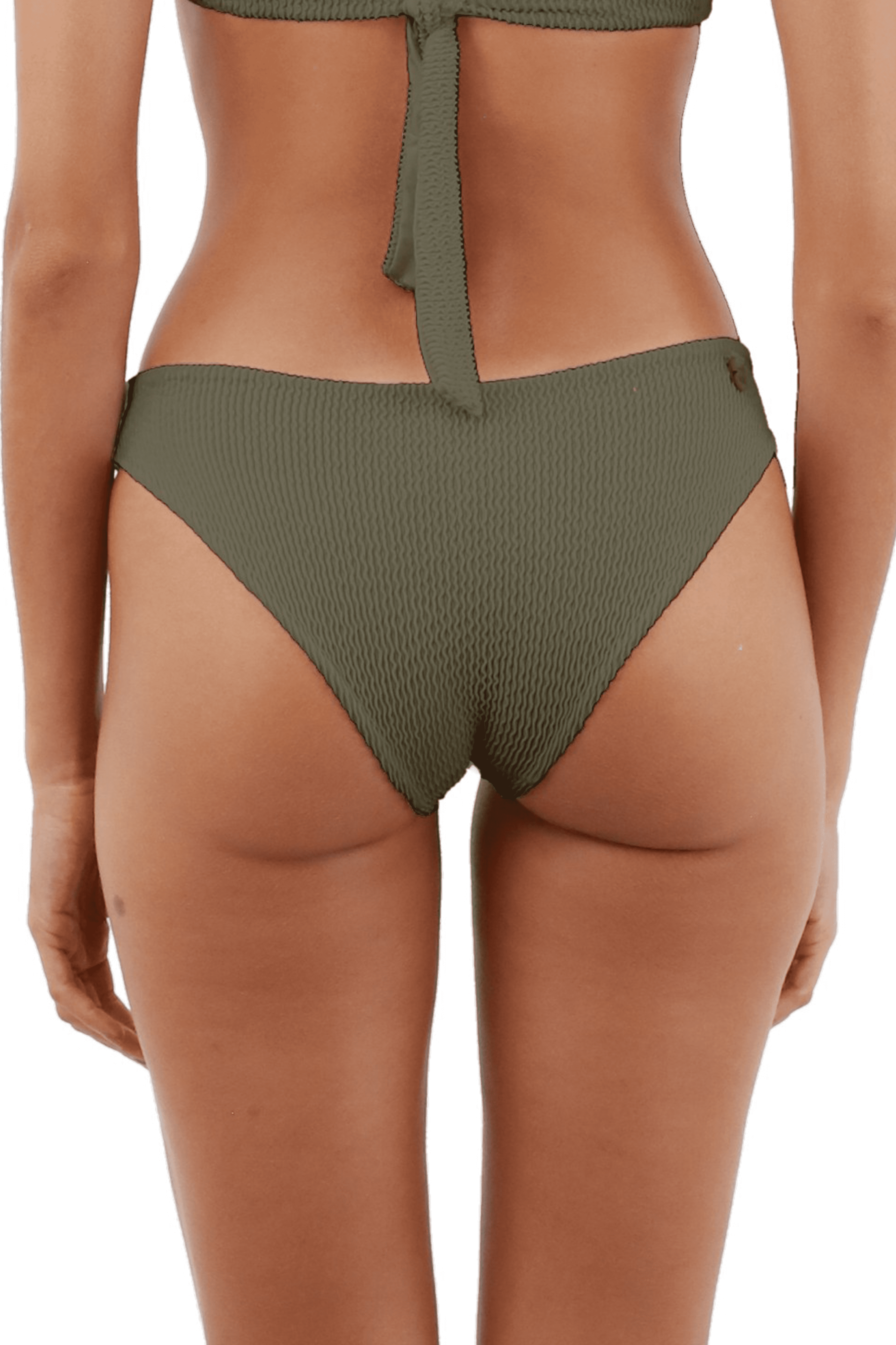Image of Textured Wave Clover Green Paramount Bottom
