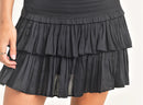 Little Black Layered Skirt