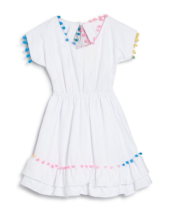 Kids White Coverup Dress