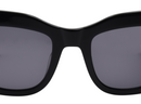 Black soft square glasses