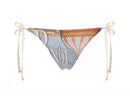 Printed Tie Side Bikini Bottom