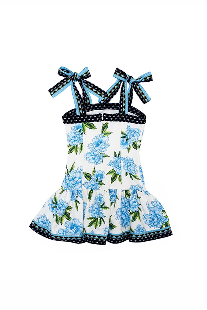  Kid's Floral Print Dress