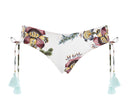 Floral Print Reversible Hipster Bikini Bottom