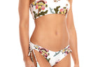 Strapless Printed Bandeau Bikini Top