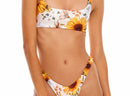 Reversible Floral Print Skimpy Bikini Bottom