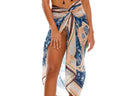 Brightly Printed Tasseled Sarong