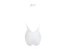 White Deep Plunging Halter One Piece