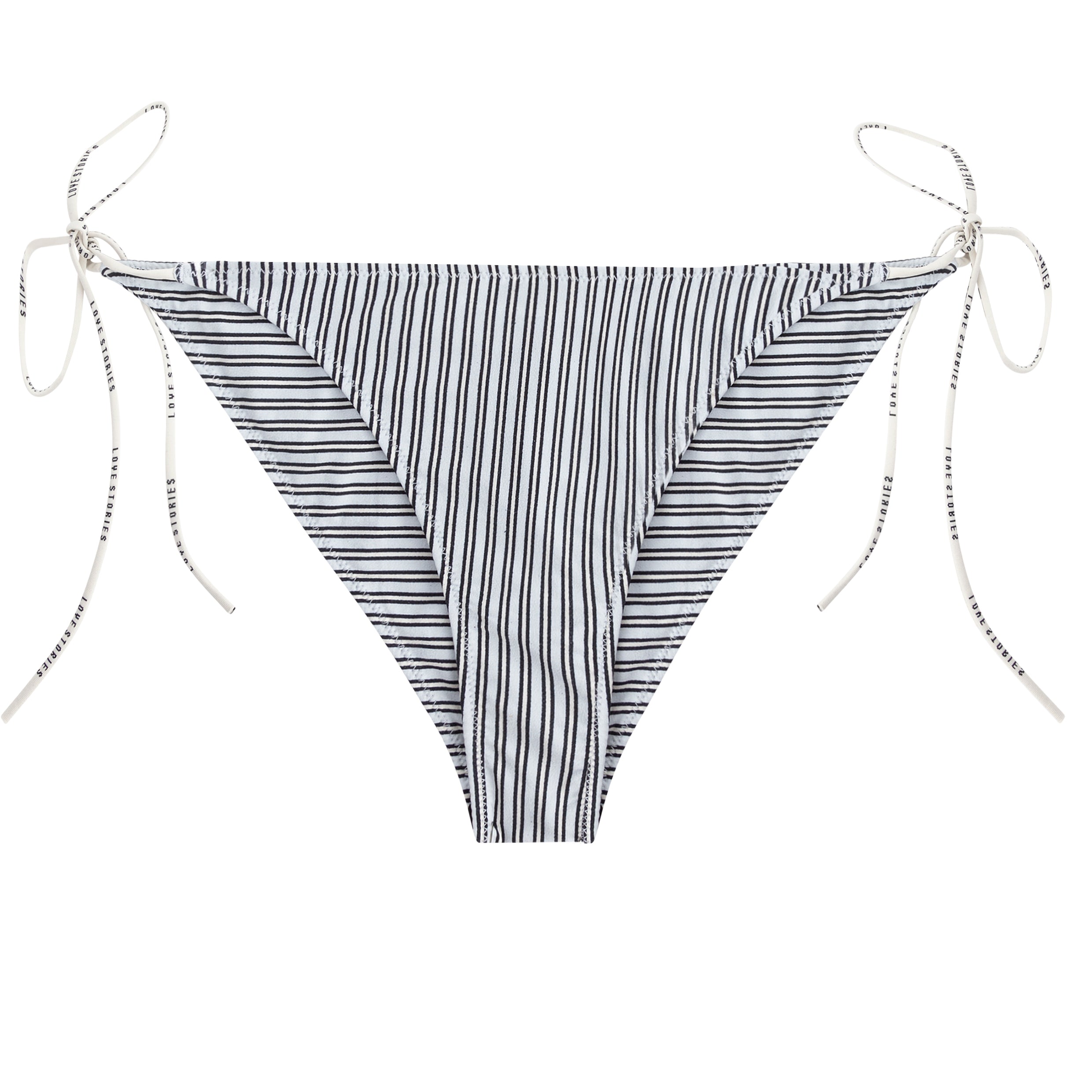 Striped tie side bottoms