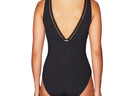 full coverage black one piece