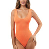 Bright Orange One Size One Piece