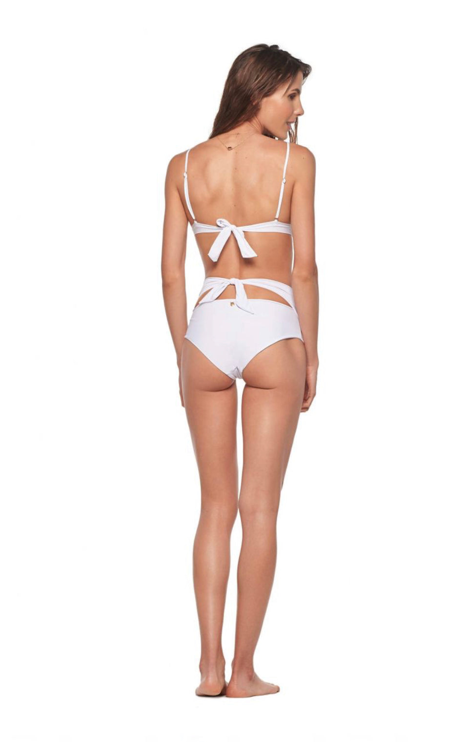 White high waisted bottoms