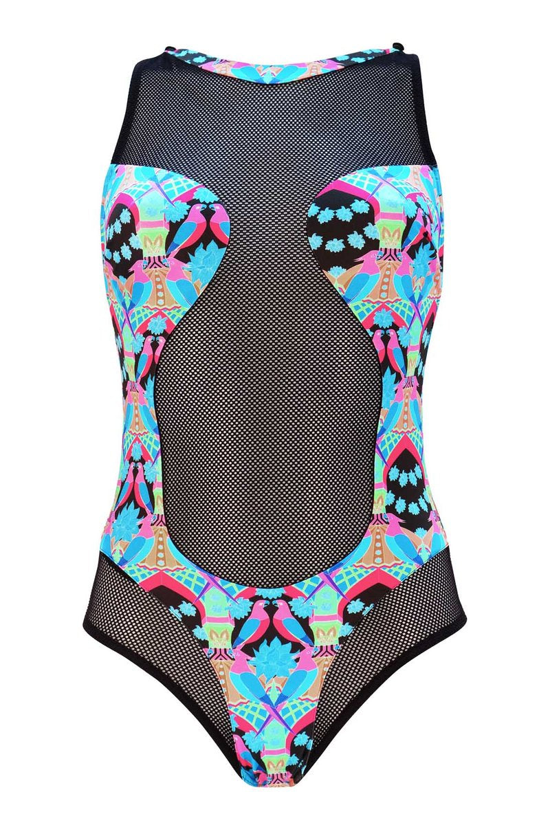 Mesh printed one piece