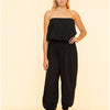  Black Strapless Indah  Jumpsuit