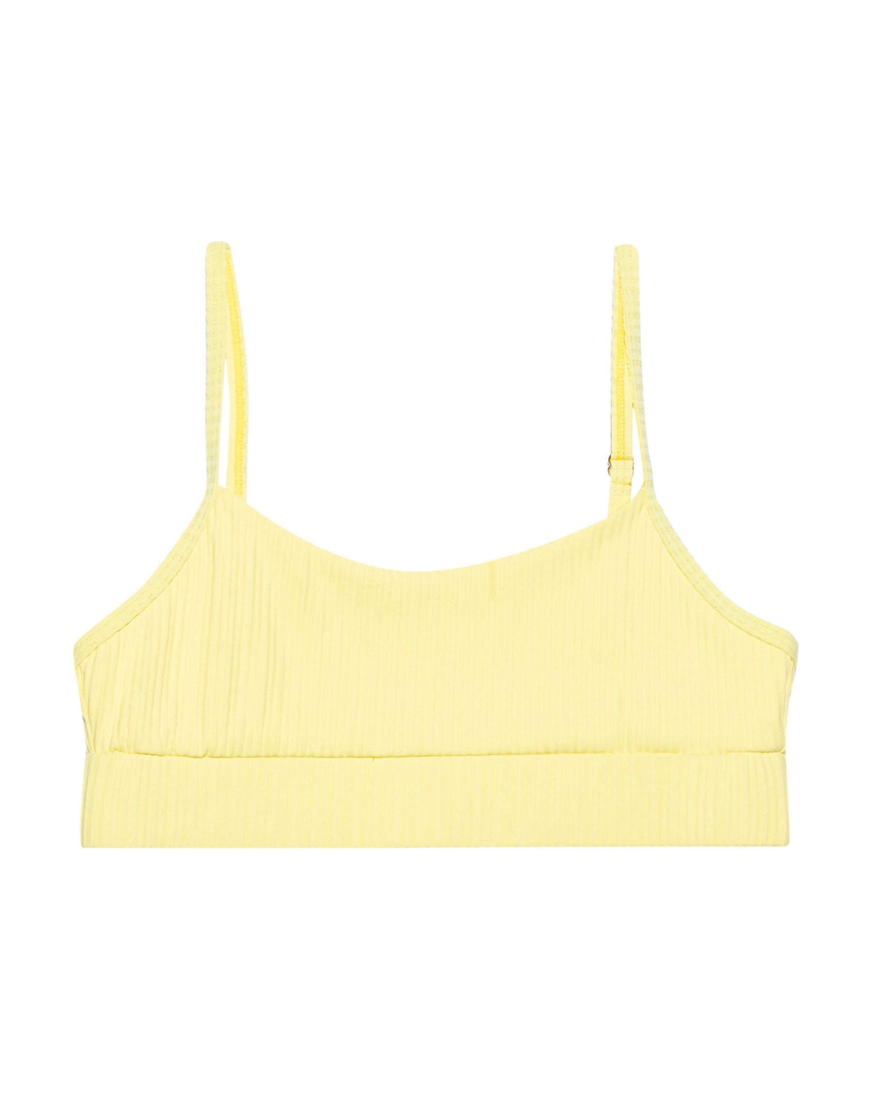 Yellow sporty top