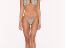 Floral Print Cheeky Bikini Bottom