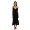 Black Cotton Beach Dress