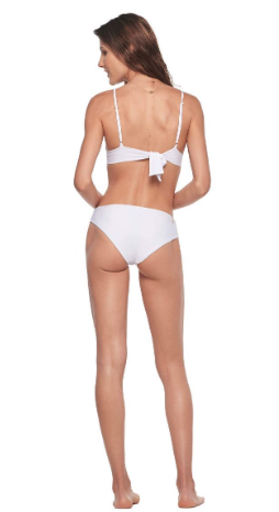 White Hipster Full Coverage Bikini Bottoms