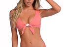 Bikini Bottom Pink/Papaya Reversible