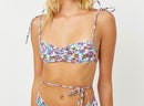 Flower Print Bandeau Top