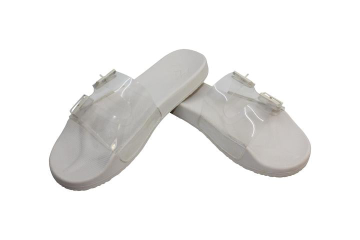 White Summer Sandals