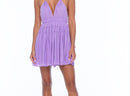 Plunging Violet Sundress