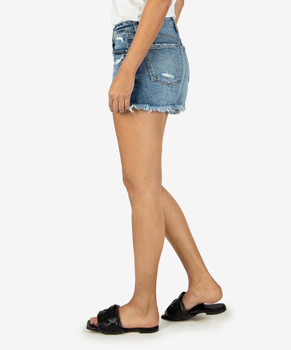 Vintage Frayed Jean Cut Off Shorts