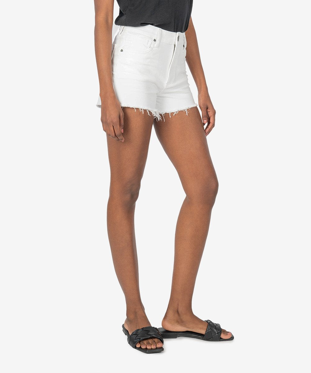 
                  
                    White Jean Shorts
                  
                
