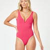 Plunging V-Neck One Piece 