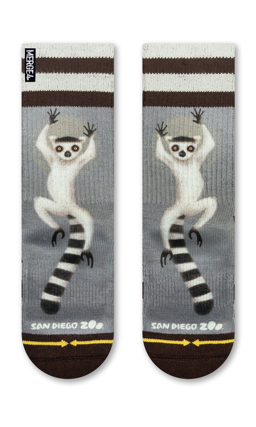 Kids San Diego Zoo Lemur Socks