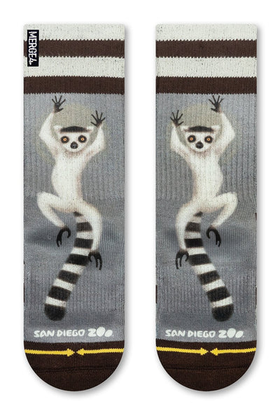 Kids San Diego Zoo Lemur Socks