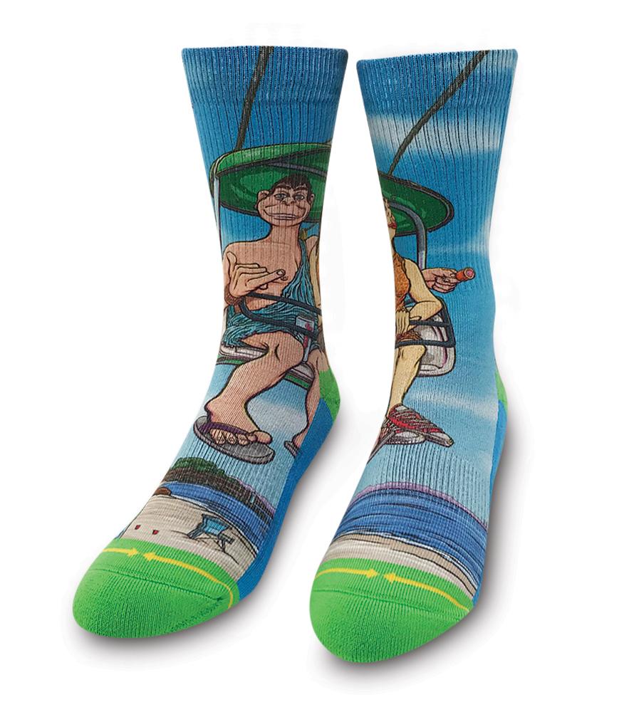 Caveman socks