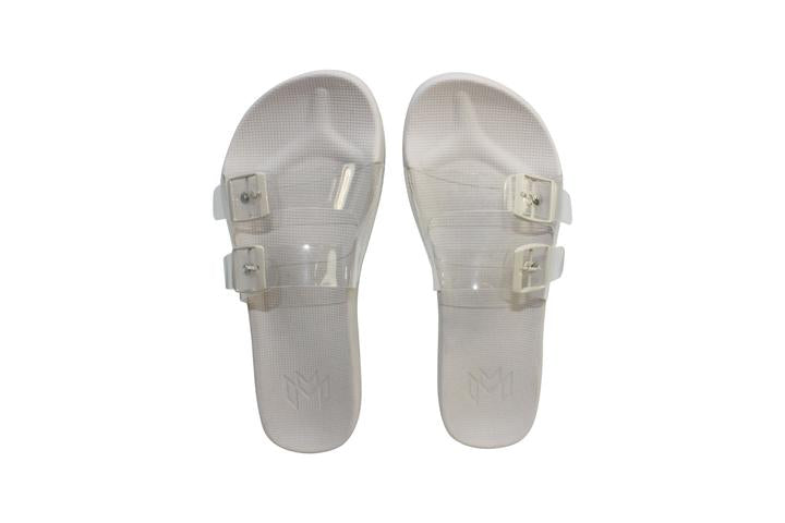 White Summer Sandals