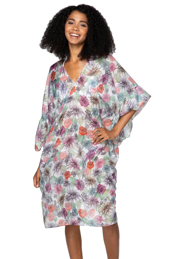 Tropical Oasis Bell Kaftan