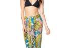 Bright Botanic Print Sarong