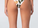 Leaf Print Bikini Bottom