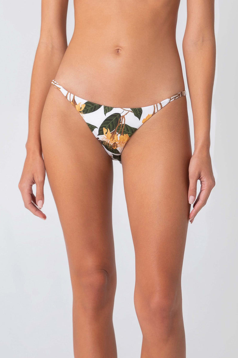 Leaf Print Bikini Bottom