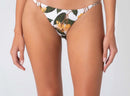 Leaf Print Bikini Bottom