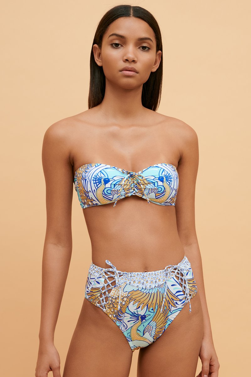 Phoenix print high waisted bottoms