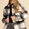 Black Plaid Jacket 