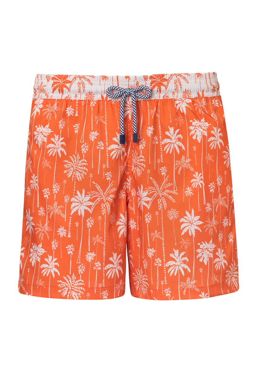 Orange Men's Swim Trunk 