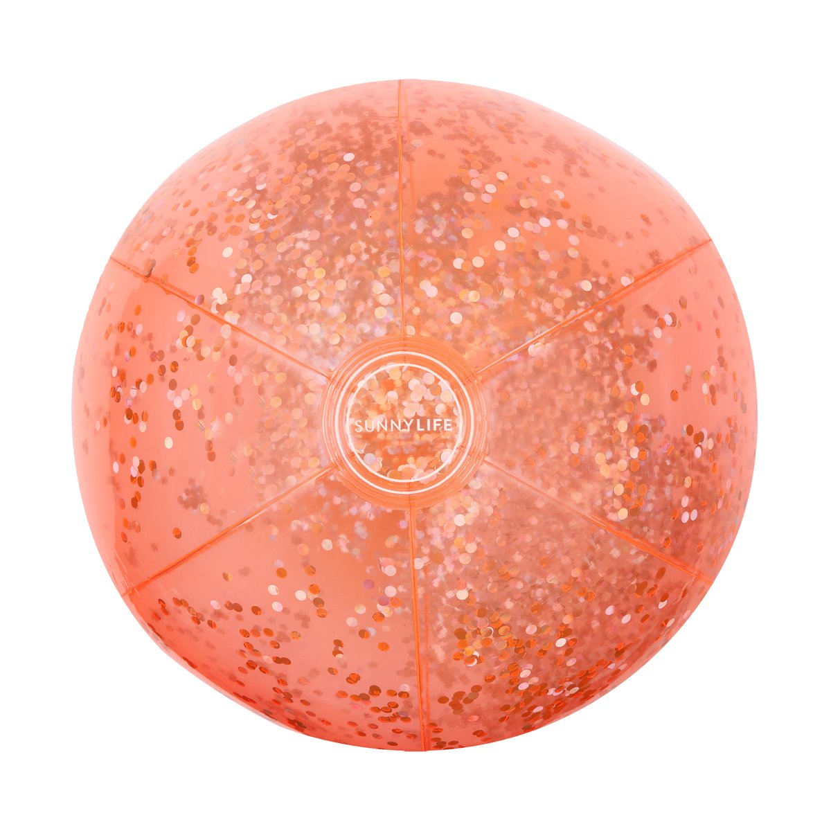 Pink Glitter Beach Ball