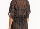 Striped Mesh Kaftan 