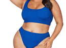 Blue One Size Bikini Set 