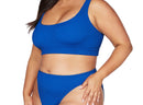 Blue One Size Bikini Set 