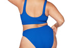 Blue One Size Bikini Set 