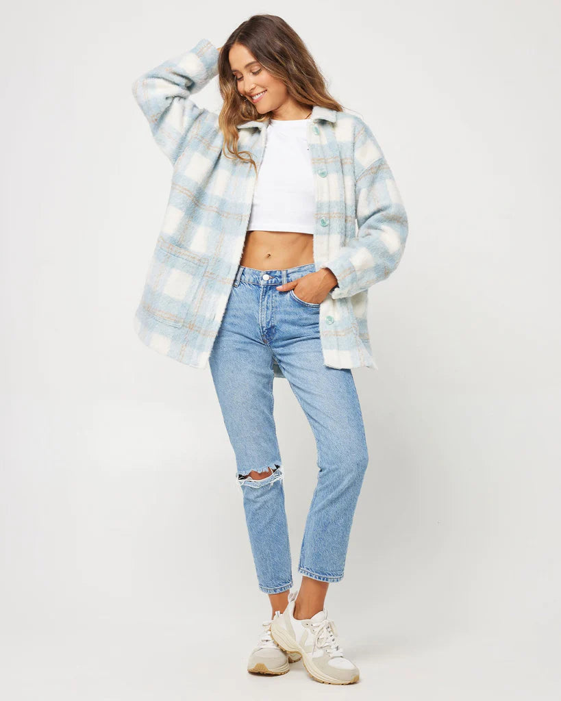 Comfy Plaid Jacket