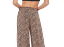 Cheetah flowy pants