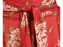 Red Flower Print Pants
