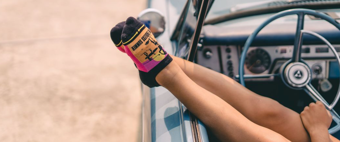 Endless Summer No Show Socks