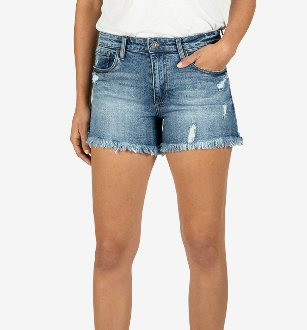 Vintage Frayed Jean Cut Off Shorts